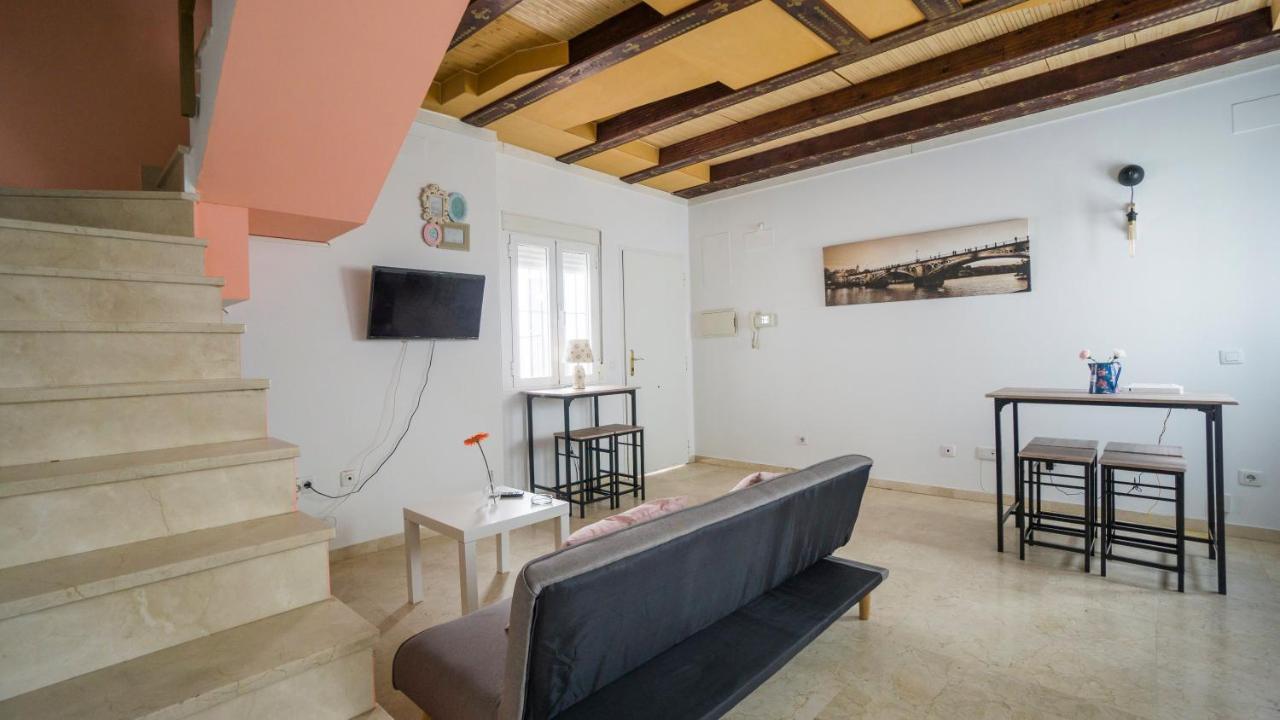 Rentalsevilla Feria Duplex Con Terraza Экстерьер фото